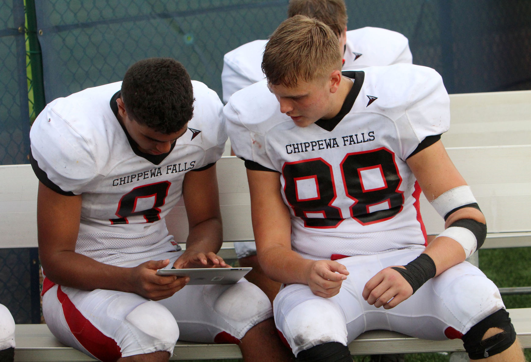 Chi-Hi football at Menomonie 8-31-18